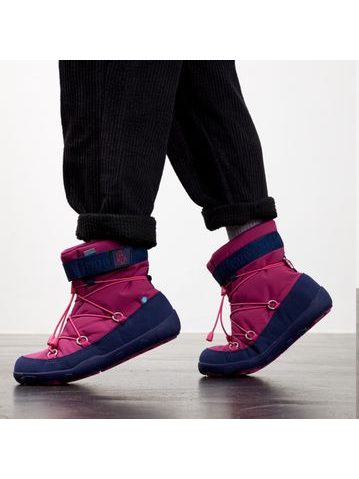 AFFENZAHN SNOWBOOT VEGAN FLAMINGO Pink