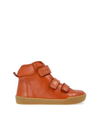 CRAVE SNOWFIELD Cognac | Dětské zimní zateplené barefoot boty 1