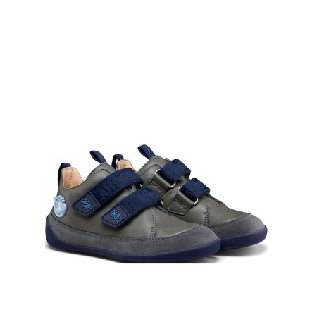 AFFENZAHN SNEAKER LEATHER BUDDY BEAR Grey Blue 2