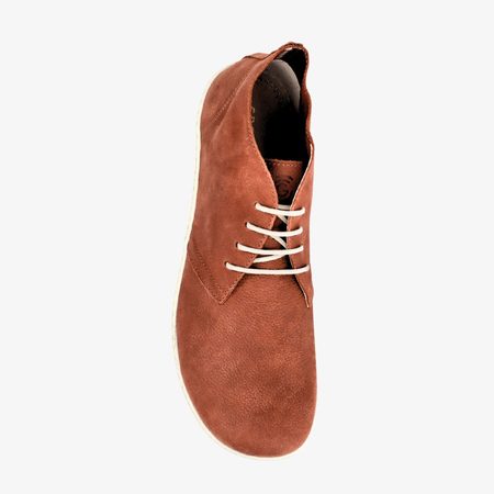 GROUNDIES MILANO Soft Cognac | Kotníkové barefoot boty