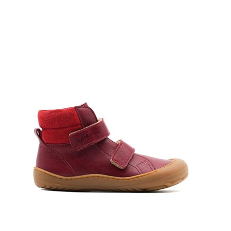 AYLLA BAREFOOT CHIRI Kids REd | Zimní barefoot boty 2