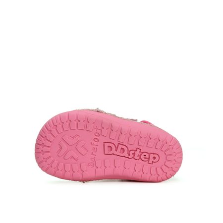 D.D.STEP C070-41709C PLÁTĚNÉ TENISKY Pink | Dětské barefoot tenisky