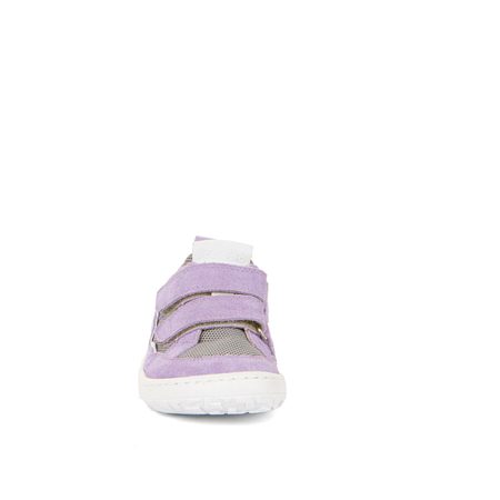 FRODDO TENISKY D-VELCRO II Lilac | Dětské barefoot tenisky