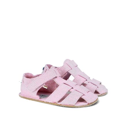 BABY BARE SANDÁLKY/BAČKORY NEW Sparkle Pink | Dětské barefoot sandály