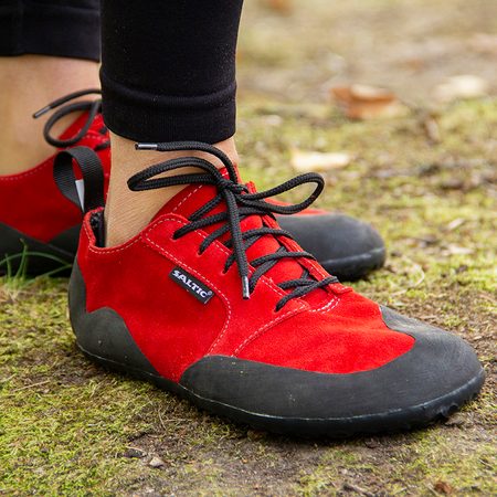 SALTIC OUTDOOR FLAT Red | Outdoorové barefoot boty2