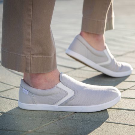 XERO SHOES DILLON CANVAS SLIP-ON Lunar Rock | Sportovní barefoot tenisky