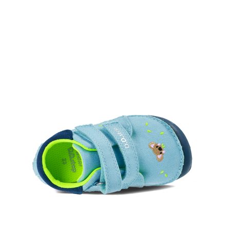 D.D.STEP C070-41709A PLÁTĚNÉ TENISKY Sky Blue | Dětské barefoot tenisky