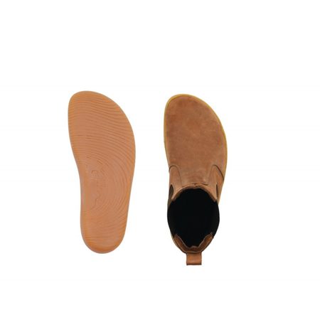 AYLLA BAREFOOT UMA DÁMSKÉ Chocolate| Dámské barefoot zateplené chelsea boty 4