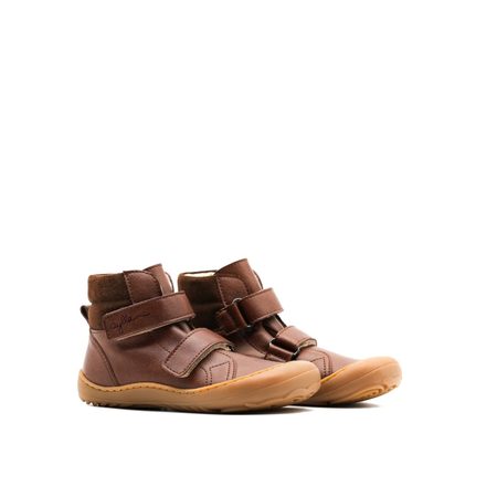 AYLLA BAREFOOT CHIRI Kids Brown | Zimní barefoot boty 2