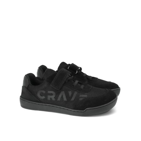 CRAVE CUPERTINO JUNIOR Black | Dětské barefoot tenisky