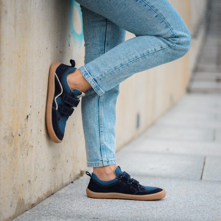 FRODDO TENISKY D-VELCRO Dark Blue 9