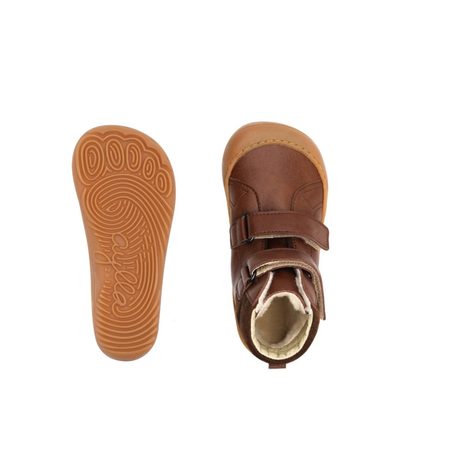 AYLLA BAREFOOT CHIRI Kids Brown | Zimní barefoot boty 3