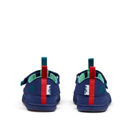 AFFENZAHN SANDAL VEGAN BREEZE CREATIVE OCTOPUS Blue | Dětské barefoot sandály 7