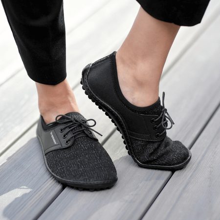 LEGUANO JUNO Black | Barefoot polobotky 3