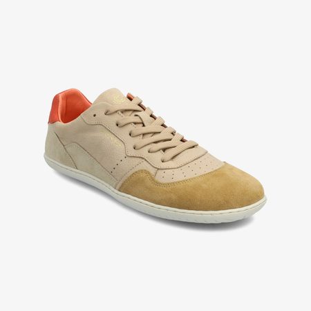 GROUNDIES NOVA GO1 WOMEN Beige Coral | Dámské barefoot tenisky