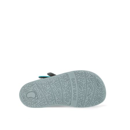 BABY BARE FEBO WINTER Grey Asfaltico | Dětské zimní zateplené barefoot boty 3