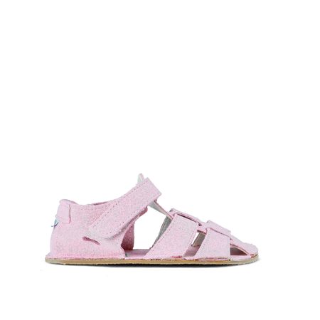 BABY BARE SANDÁLKY/BAČKORY NEW Sparkle Pink | Dětské barefoot sandály