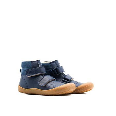 AYLLA BAREFOOT CHIRI Kids Navy | Zimní barefoot boty 3