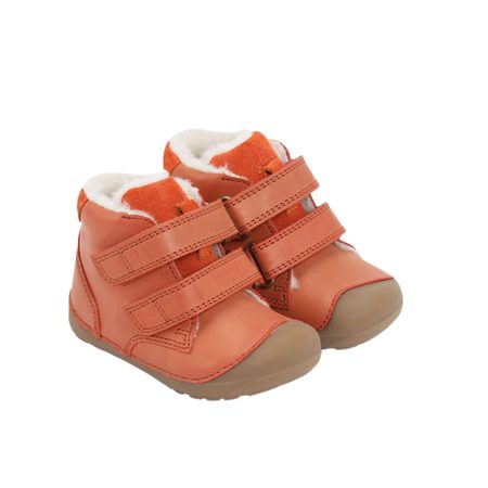 BUNDGAARD PETIT MID WINTER Rust WS | Dětské zimní zateplené barefoot boty