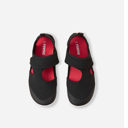 REIMA RANTAAN 2.0 VEGAN Black | Dětské barefoot sandály