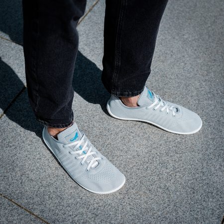 LEGUANO GO Grey | Barefoot tenisky