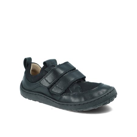 FRODDO TENISKY D-VELCRO II Black | Dětské barefoot tenisky