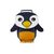 AFFENZAHN DĚTSKÝ BATOH PRO NEJMENŠÍ PENGUIN Dark blue