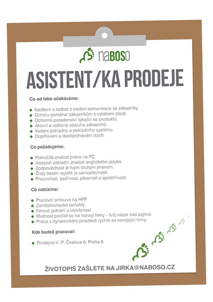 Hledáme právě TEBE?