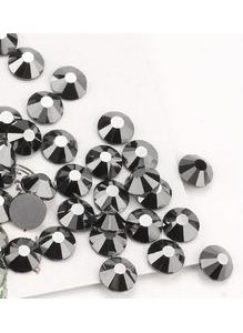 Kamínky na řasy Swarovski elements Black Diamond - 25, 50ks