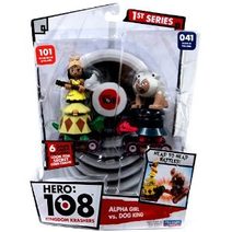 Hero 108 Alpha Girl vs. Dog King figurky