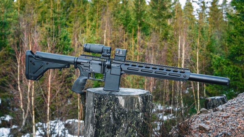 FX DRS Tactical vzduchovka s modularitou AR-15