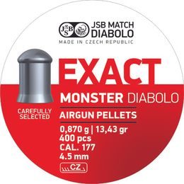 Diabolky JSB Exact Monster 4,52mm 400ks