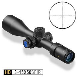 Discovery HD 3-15x50 SFIR SFP Riflescope