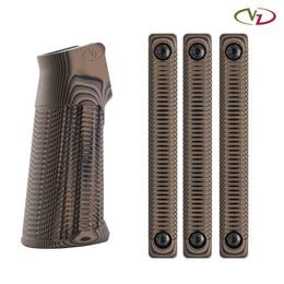 Kit VZ Grips AR-15 M-LOK Alien Hyena Brown