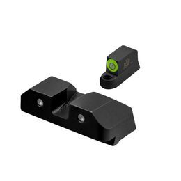 Set mířidel XS Sight R3D Night Sights CZ P-10 Optics Ready Tritium zelená