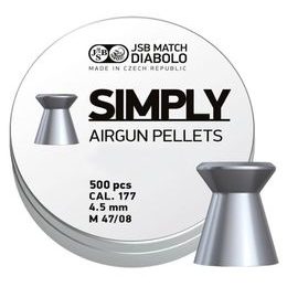 Diabolky JSB Simply 4,50mm 5,35g