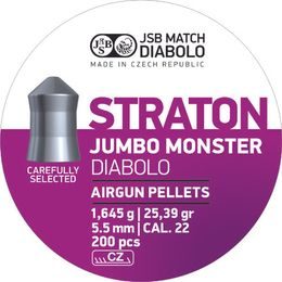 JSB Jumbo Monster Straton 5,51mm airgun pellets, 200pcs