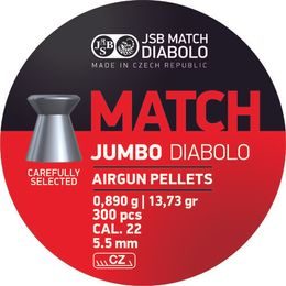 JSB Jumbo Match 5,5mm airgun pellets, 300pcs