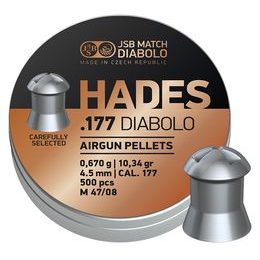 JSB Hades 4,50mm airgun pellets, 500pcs