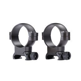 Two-piece high Optisan SSD Weaver mount, 30 mm diameter