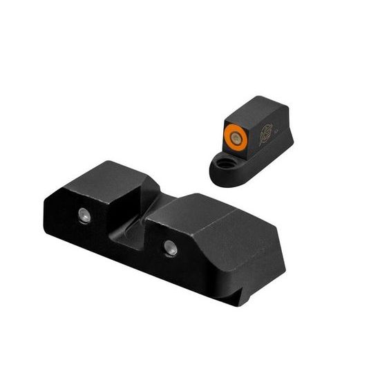 Set mířidel XS Sight R3D Night Sights CZ P-10 Optics Ready Tritium oranžová