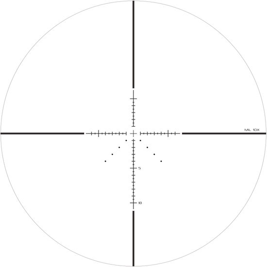 Puškohled Optisan CP 4-16x40 SFP MRAD MH10