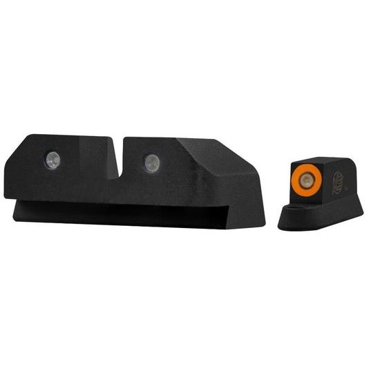 Set mířidel XS Sight R3D Night Sights CZ P-10 Optics Ready Tritium oranžová