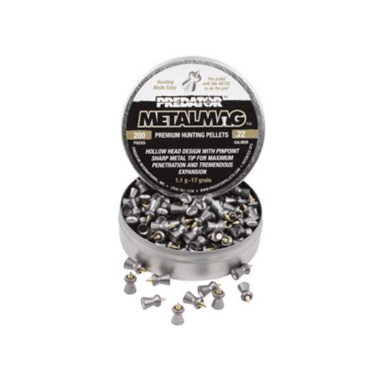 Predator MetalMag 5,5mm airgun pellets, 200pcs