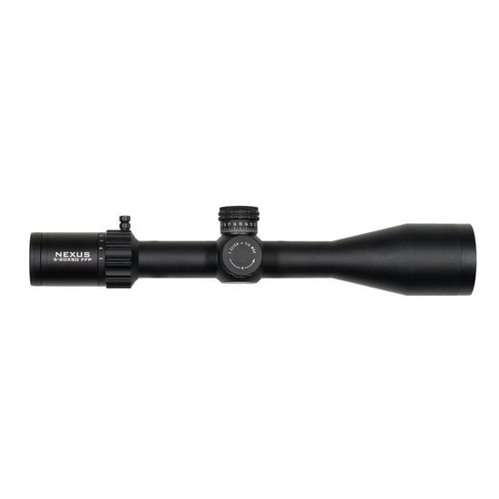 Puškohled Element Optics Nexus 5-20x50 FFP EHR-1D MOA