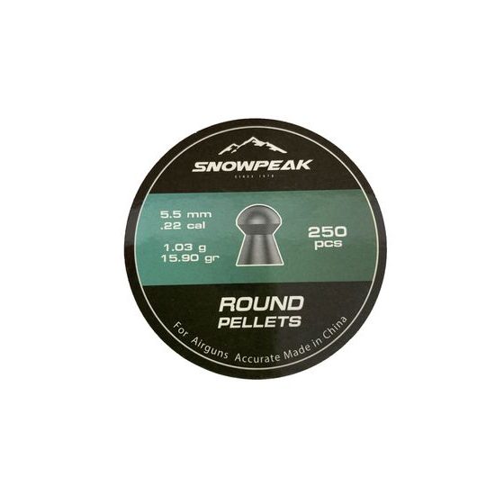 Diabolky Snowpeak Round 5,50mm 250ks