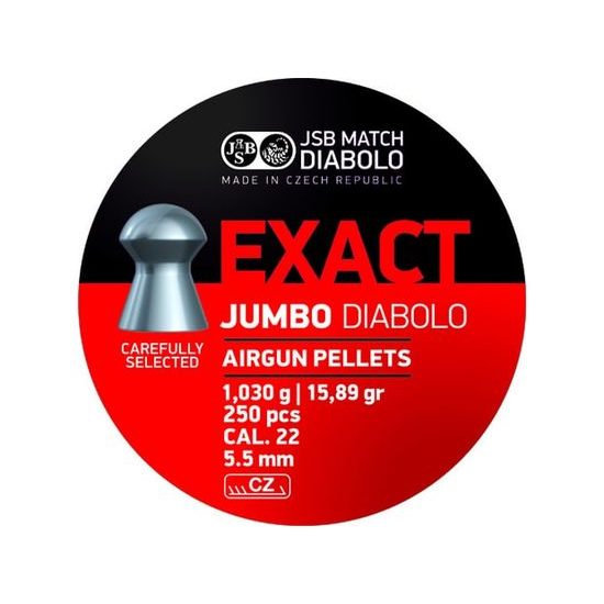 Diabolky JSB Exact Jumbo 5,52mm 500ks