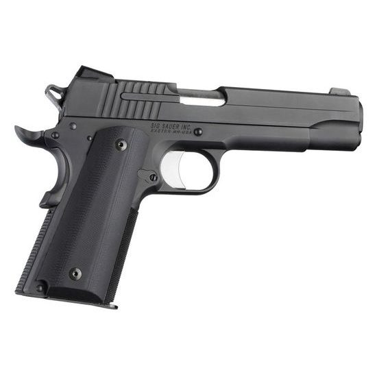 Hogue 1911 Govt. G10 black pistol grips