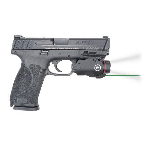Crimson Trace CMR-207G Rail Master PRO Universal Pistol Flashlight With Green Laser