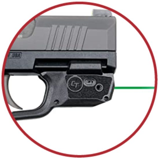 Svítilna Crimson Trace LG-422G Sig Sauer P365 zelený laser